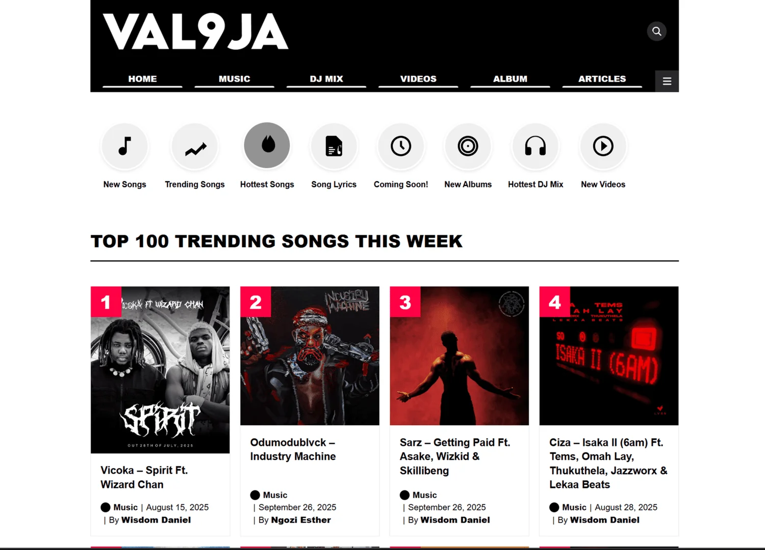 Val9ja WordPress Theme - Portfolio Summary